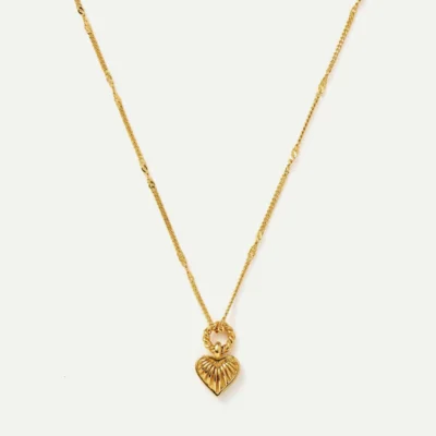 Heart Charm Pendant Necklace